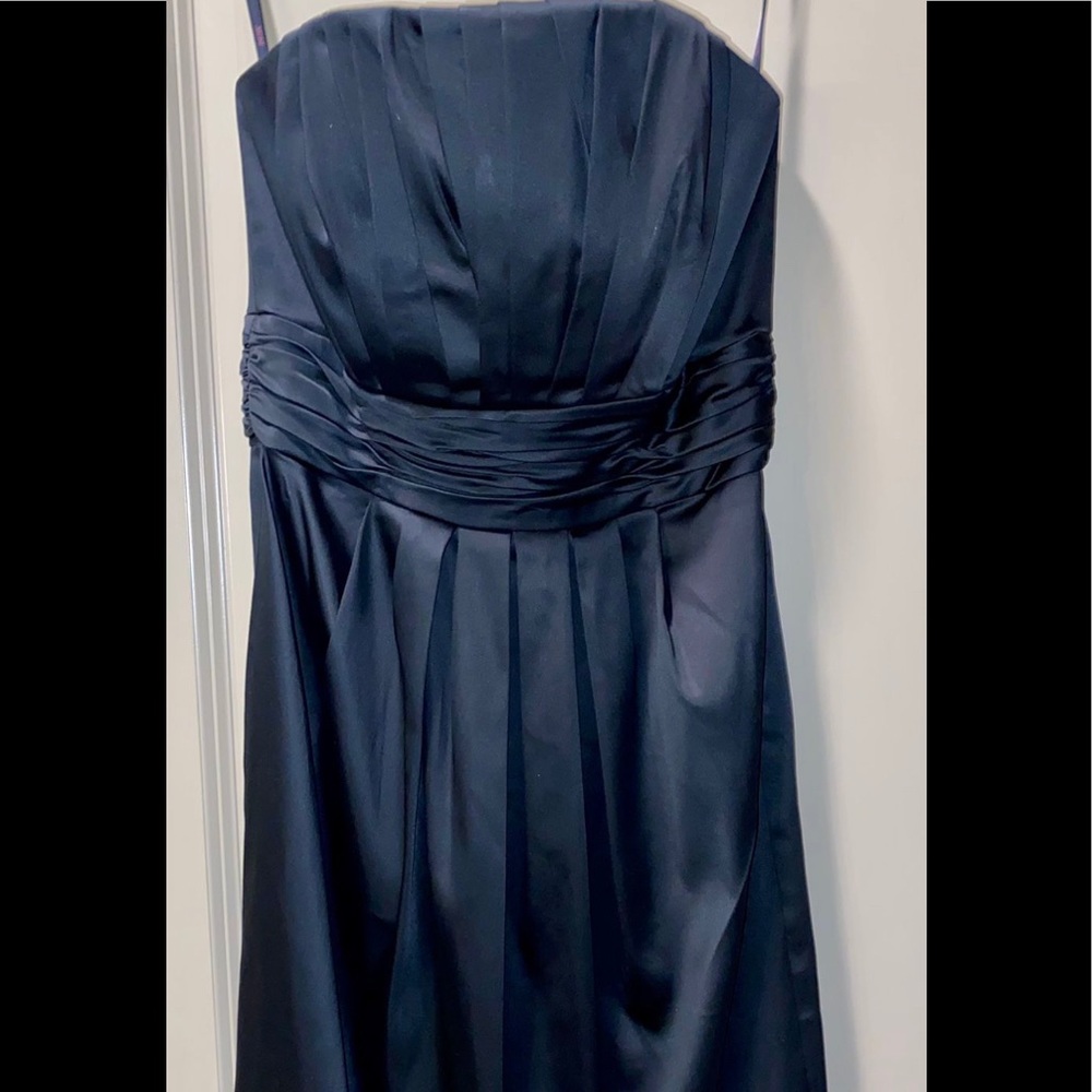 Black strapless formal dress Sz 2
